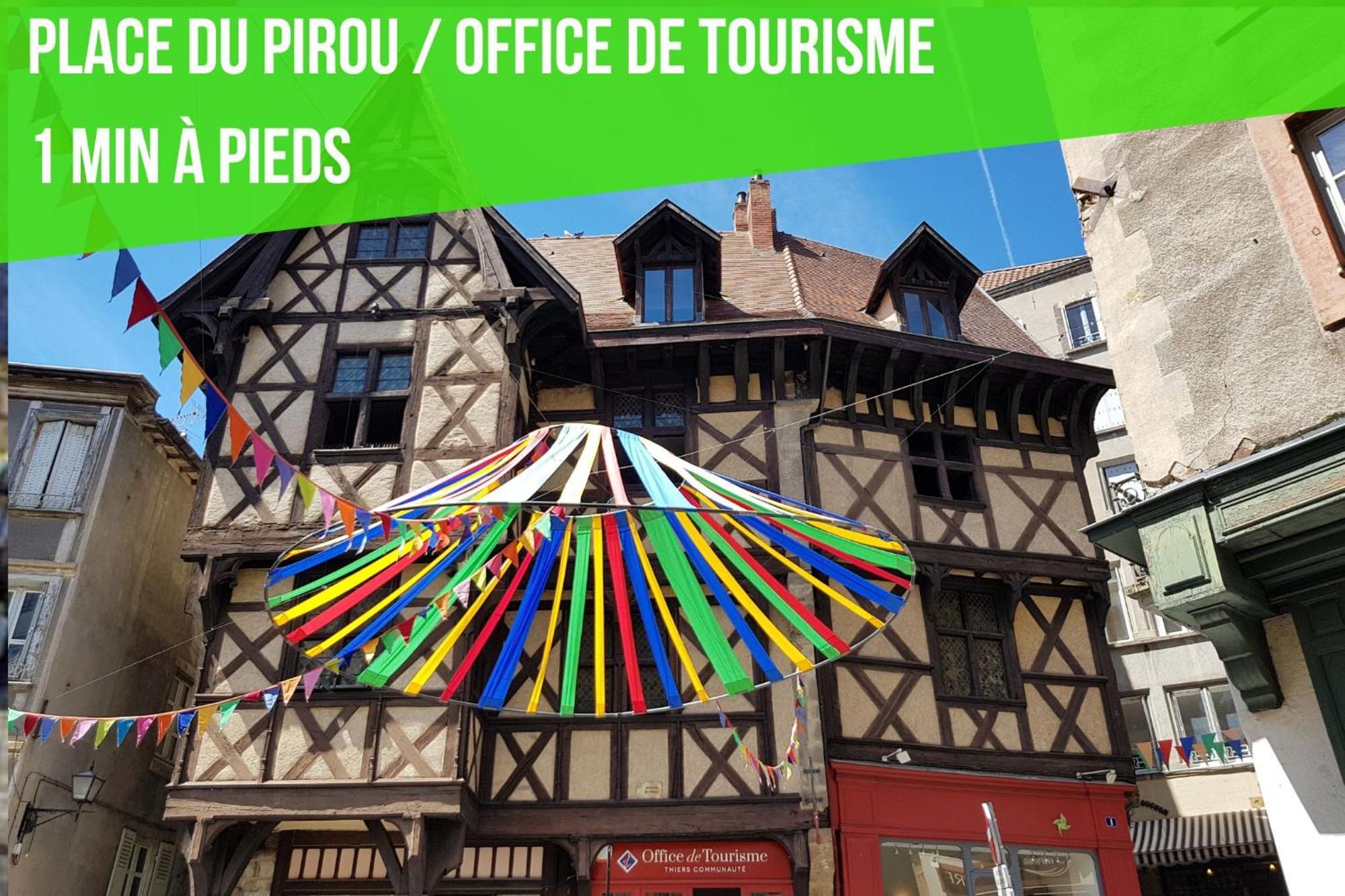 Le Petit Pirou # Cosy # Halte Auvergne Thiers Exterior photo